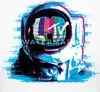 Spreadshirt MTV Astronaut Mit MTV-Logo Crop Top, S, Weiß Produktbild-Vorschau 2