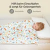 Kind schläft ruhig mit Lunova Gewichtsdecke Tierwelt – hilft beim Einschlafen
 Produktbild-Vorschau