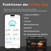 12V 100Ah H190 LiFePO4 Batterie DIN H8 mit Bluetooth 1280Wh Produktbild-Vorschau 2