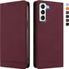 Hülle für Samsung Galaxy S21 5G, Retro Kunstleder Ständer Produktbild-Vorschau 1