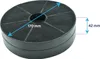 Novy Kohlefilter 508-900752 / 0051H0100 / 6200055 (2 Stck.) Produktbild-Vorschau 3