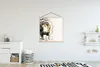 MuchoWow® Textilposter Löwe - Zeitung - Farben 120x120 cm Produktbild-Vorschau 2