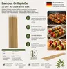 Bambus Grillspieße 35 cm, 40 Stück extra stark Produktbild-Vorschau 2