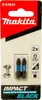 Makita Bit PZ2 Impact Black, PZ2, 2 Stk., 25 mm Produktbild-Vorschau 5