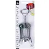 Tire-bouchon Ouvre-bouteille de vin Acier inoxydable 17 cm Voir les images du produit 7