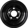 Ocelový ráfek pro přívěs  černý 6Jx10"H2 5x112 ET:-4 Náhled obrázku produktu 6