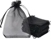 Organzabeutel 120 Stück,Organzasäckchen Schwarz 10 x 15 cm Produktbild-Vorschau 1