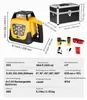 VEVOR rotatie laserwaterpas, rode straal, bereik van 300 Productafbeelding-voorbeeld 7