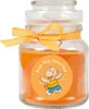 Duftkerze im Bonbonglas "Comic", Duft: Honigmelone ( Orange Produktbild-Vorschau 1