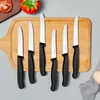 Set di 6 coltelli da colazione, neri, con lama a onda, in Anteprima dell’immagine prodotto 9