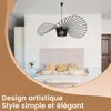 ZMH Hanglamp, geschikt voor eettafel, woonkamer, 100 cm, Productafbeelding-voorbeeld 11