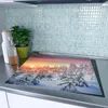 Spritzschutz Herdabdeckplatte Schneidebrett aus Glas Bunte Produktbild-Vorschau 2