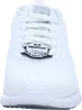 A close-up, front-facing view of a white Skechers work shoe. Produktbild-Vorschau