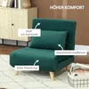 HOMCOM Schlafsessel, Klappsessel mit Bettfunktion, bis 120 Produktbild-Vorschau 4