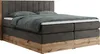 MKS MEBLE King Boxspringbett 180x200 mit Bettkasten Eiche, Produktbild-Vorschau 4