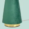 Lampada da tavolo Relaxdays, paralume in velluto e base in Anteprima dell’immagine prodotto 5