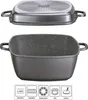 STONELINE® Multifunktions Bräter Eckig 28 cm | mit Deckel Produktbild-Vorschau 2