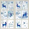 Decoraciones navideñas para ventanas, adhesivos, diseño de Vista previa de la imagen del producto 3