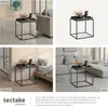 Table d'appoint CAMBRIDGE 40x40x44cm - noir Voir les images du produit 5