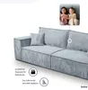 FEDVE Schlafsofa Sofa Sekwana Funktionssofa Bettsofa Produktbild-Vorschau 5