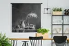 MuchoWow® Wandteppich Wandbehang Kanne - Tee - Stilleben Produktbild-Vorschau 3