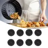8 silikonových nožiček do fritézy, odolné proti poškrábání, Náhled obrázku produktu 6
