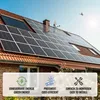 Fotovoltaický solární panel, 100 W, monokrystalický, 77 cm Náhled obrázku produktu 9