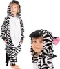 Nikcorp Oblek Pyžamo Dámske Detské Onesie Zebra Náhľad obrázku produktu 1