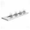 Allgrill Kartoffelhalter Potato Rack aus Edelstahl 30 x 8 x Produktbild-Vorschau 2