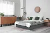 Letto matrimoniale in PVC "Ava" con contenitore - 140 x 190 Anteprima dell’immagine prodotto 2
