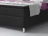 Inter Handels Boxspringbett Milano 180 x 200 cm, Schwarz, Produktbild-Vorschau 8