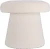Pilzförmiger Hocker 43 cm weiß Produktbild-Vorschau 1