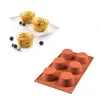 Silikomart SF023, Muffin-Backform, Rechteckig, 0,6 l, Rot, Produktbild-Vorschau 9