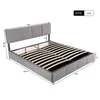 okwish Polsterbett 180 x 200 cm, Doppelbett, hydraulisches Produktbild-Vorschau 6
