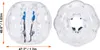 SucceBuy Lot de 1 Bumper Ball gonflable, 4 pieds/1,2 m de Voir les images du produit 8