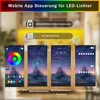 Flieks Hochbuffetschrank mit App-gesteuerter RGB-LED, Produktbild-Vorschau 3
