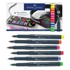 FABER-CASTELL Pennarello permanente neon colori assortiti Anteprima dell’immagine prodotto 9