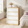 VASAGLE Kommode mit 4 Schubladen Modernes Sideboard für Produktbild-Vorschau 2