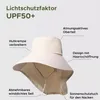 Damen Fischerhut UV-Schutz Breite Krempe Sonnenhüte mit Produktbild-Vorschau 2
