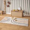 sweeek - Indoor Kinderteppich Regenbogenmuster, cremefarben Produktbild-Vorschau 5