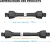 Albero cardanico T5 1300-1430 mm 620 Nm 540 giri/min, Anteprima dell’immagine prodotto 7