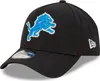 New Era 9Forty A-Frame Cap - NFL Detroit Lions schwarz Náhled obrázku produktu 1