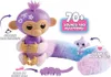 Fingerlings Snuggle Tails Interaktívna fialová opička COCO Náhľad obrázku produktu 3