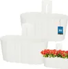 KOTARBAU® Lot de 2 jardinières Balcon Pot de fleurs mural Voir les images du produit 1