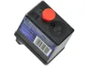 A product shot of a black pressure switch for an air compressor, angled and isolated on a white background. Podgląd zdjęcia produktu