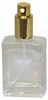 5 Flakon leer 30 ml mit Zerstäuberpumpe und Kappe Gold Produktbild-Vorschau 1