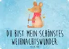 Mr. & Mrs. Panda Magnetschild Maus Weihnachten DIN A6 - Produktbild-Vorschau 1