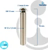 tecuro Schraube für Siebkorbventile M12 x 1,5 mm x 70 mm Produktbild-Vorschau 3
