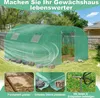 UISEBRT Serre tomates 3x4m, serre précoce en film plastique Voir les images du produit 7