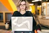 MuchoWow® Laptop Aufkleber Sticker Cover Linie - Abstrakt - Produktbild-Vorschau 5